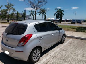 Hyundai i20 2012 usado ubicado en Panamá Hyundai i20, año 2014, mantenimiento al día, 35mil kms, a/a, radio usb de fabrica, manual de 5 velocidades, rines con copas Hyundai, papel ahumado, PRECIO NEGOCIABLE !!!!