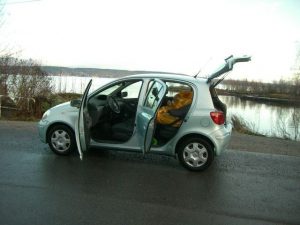 Toyota Yaris 2004 unica dueña año 2004 con 92.000 kms en perfecto estado. Los documentos esta al dia. Impuestos y servicios tambien al día. Tiene aire acondicionado, Retrovisores eléctricos, vidriera, Radio / CD. Lo vendo a este precio por mis razones personales, el auto funciona mecanicamente sin defecto.